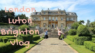 Visiting London, Luton, Brighton in one week | Vlog #7