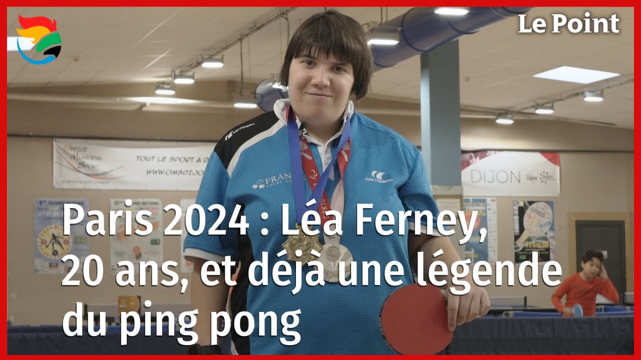 Jeux Paralympiques : Léa Ferney, 20 ans, déjà une légende du ping pong