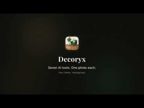 Decoryx AI - Home Interior and Room Design App
