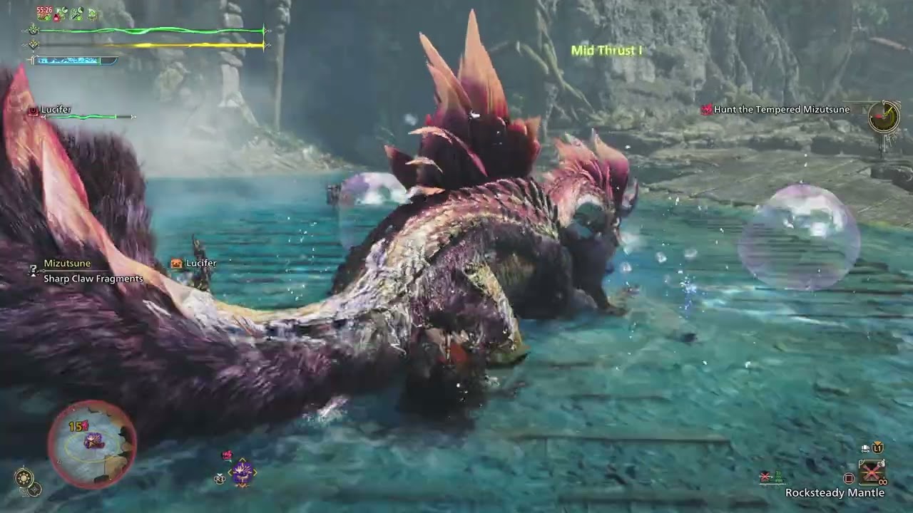CRASH | 9*5 Tempered Mizutsune | XX' XX" | Monster Hunter Wilds [Part 272]
