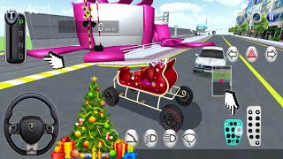 MERRY CHRISTMAS || SANTA SUPERCAR 🎁 GIFTS || 3D Driving class game screenshot 2