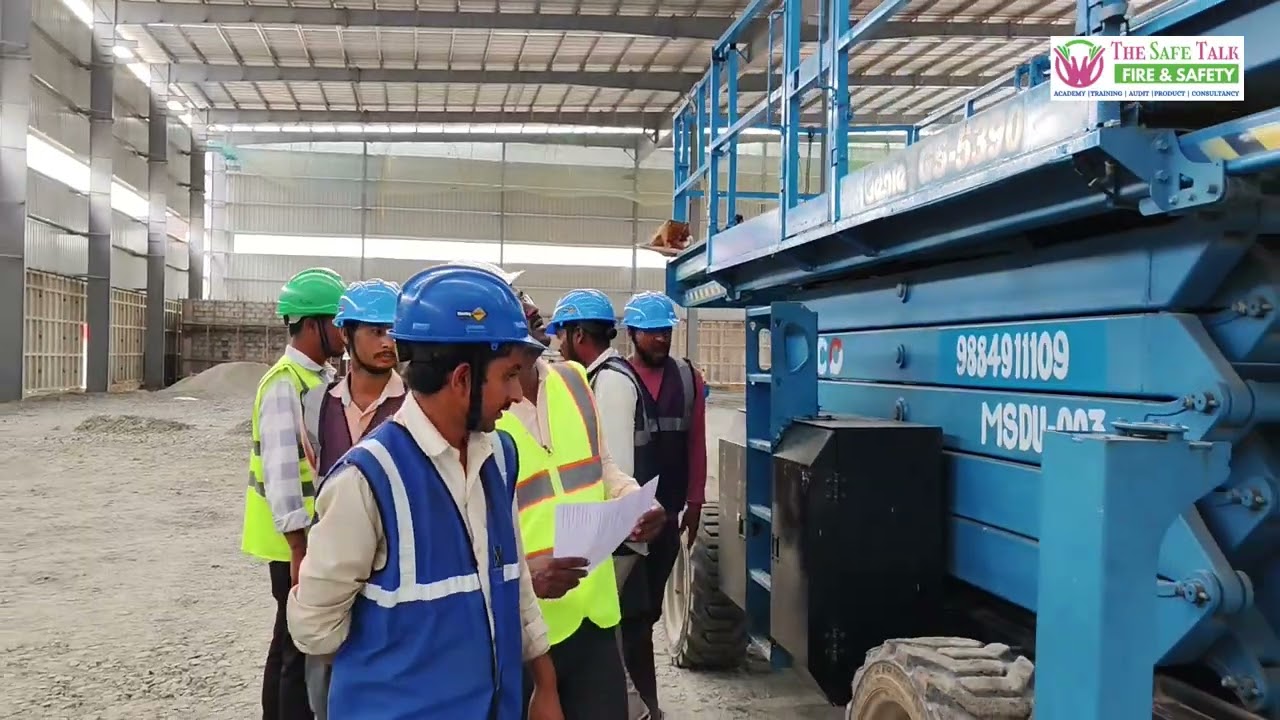 Boom Lift & Scissor Lift Safety Training | Welspun Bagalur, Tamil Nadu | The SafeTalk Academy 