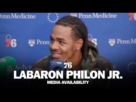 Philadelphia 76ers Practice Media Availability 🎙️ | Labaron Philon Jr.  | 10.19.26