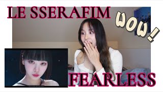 Le Sserafim Fearless Mv Reaction