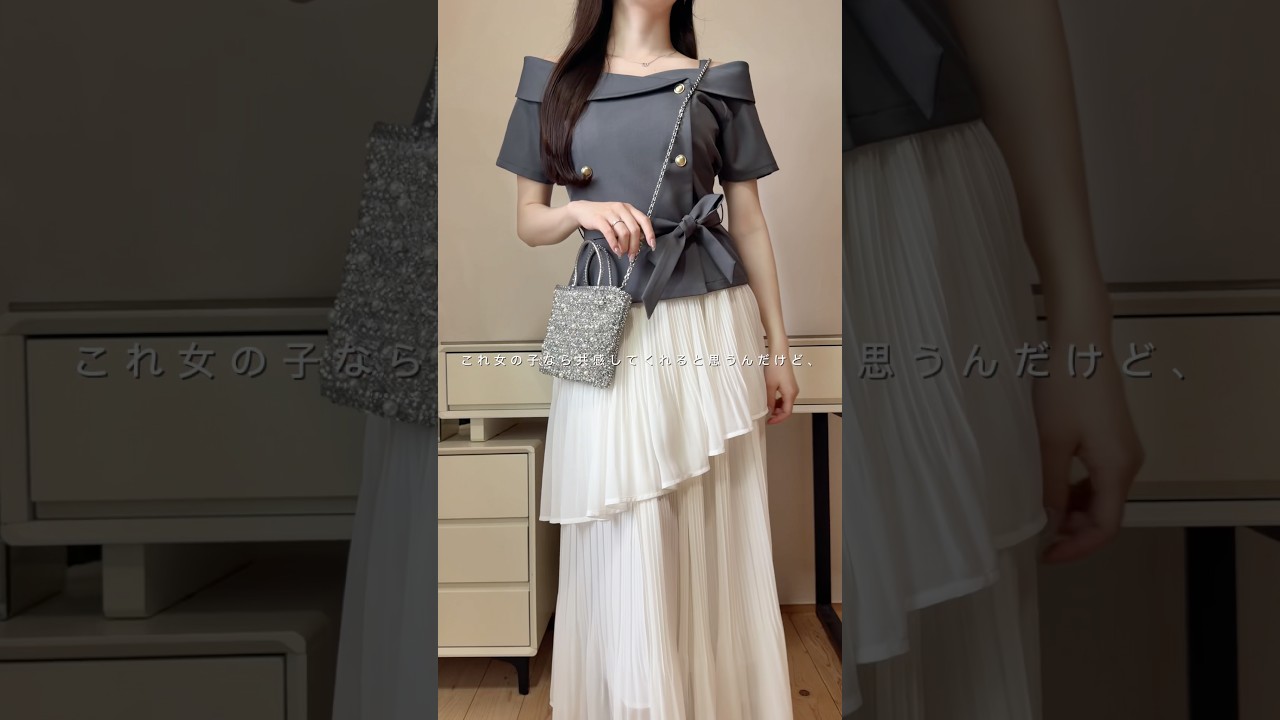 【ご報告】愛されセットアップをMeiruさんとのコラボで作りました🕊️♡体型で可愛い服を妥協したくない…‼︎😣🫶🏻と言う思いで細部までこだわって作ったセットアップです♡ #夏コーデ
