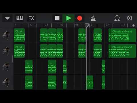 【Garage Band】40mPさんの「恋愛裁判」を打ち込んでみた