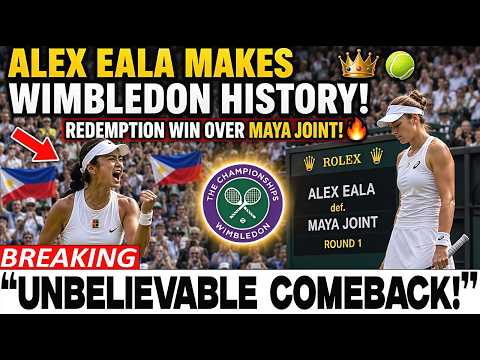 ALEX EALA'S UNBELIEVABLE COMEBACK! Maya Joint Left STUNNED After 5-0 Final Set Turnaround! 🇵🇭