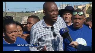 DA's leader Musi Maimane visits PE areas affacted by gang violence