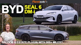 New Byd Seal 6 Dm-I Estate & Saloon Phev Hybrid At Its Most Efficient
