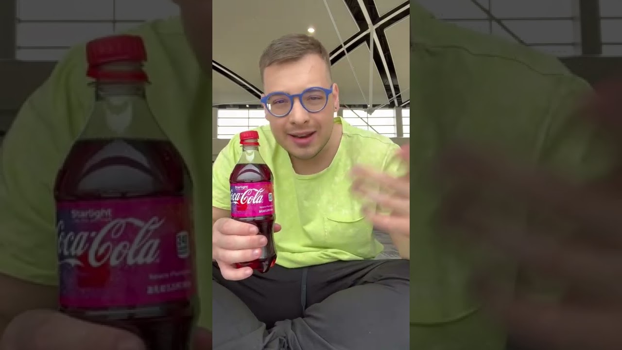 Trying Coke Starlight 