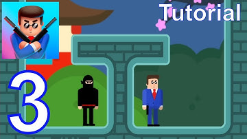 Mr Bullet - Gameplay Walkthrough Part 3 - All Levels (iOS,Android)