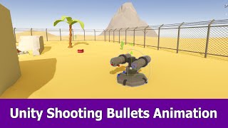 Blender & Unity Shooting Bullets Animation Tutorial