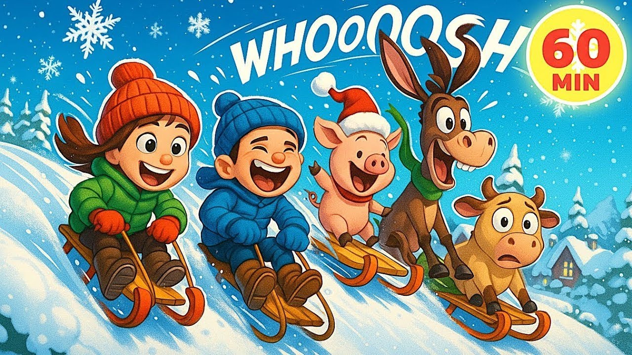 Tylko NOWE zimowe i świąteczne piosenki 🎄❄️ NAJLEPSZE zimowe kolędy dla przedszkolaków 👧🧒