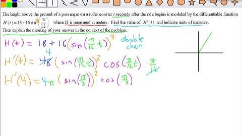 AP Calculus Notes Estimating Derivatives Using Numerical Tables and Units of Derivatives