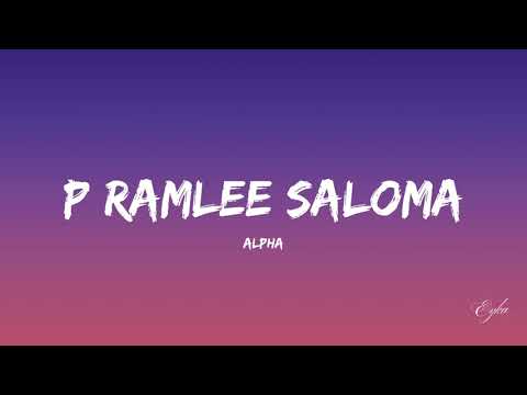 Alpha - P Ramlee Saloma (Lirik) 