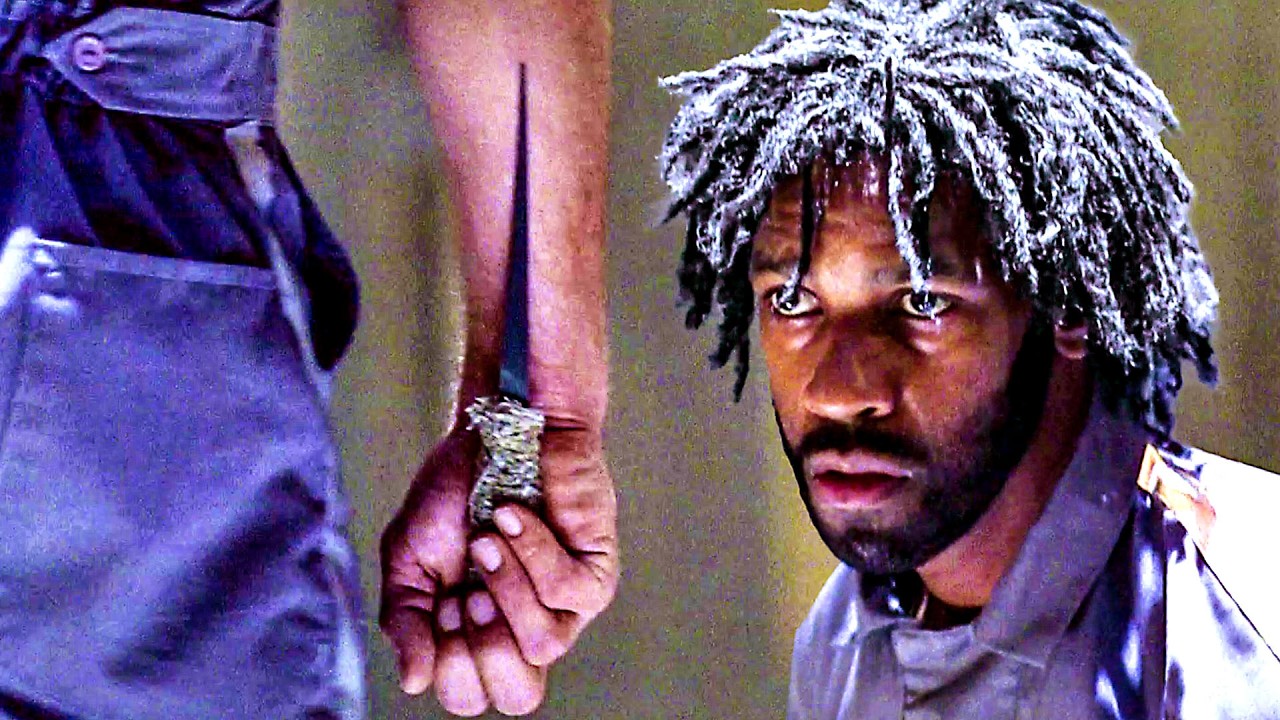 Denzel se encarga de un skinhead en prisión | Sid 6.7, la máquina asesina | Clip en Español