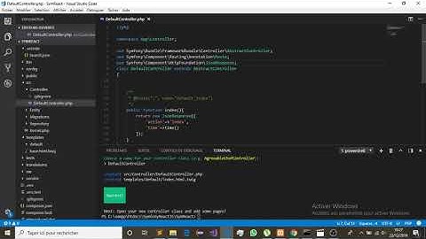 PHP Symfony 4 API Platform + Angular 8 : Lesson 2  Routing annotations in controllers