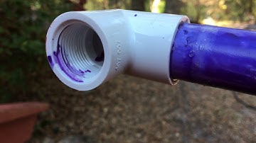 How to make a water jet to sink Dock posts