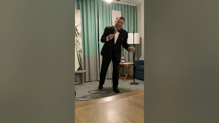 Armando Kortbus Diaz performing Quando,, Quando, Q...