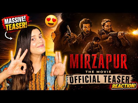 Mirzapur The Movie | Official Hindi Teaser | Pankaj Tripathi | Ali Fazal | Divyenndu | 4th Sept