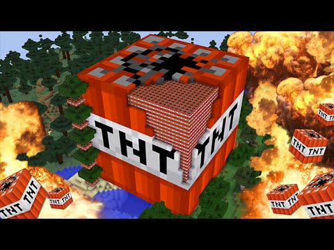 Minecraft TNT timelapse + explosion! - YouTube