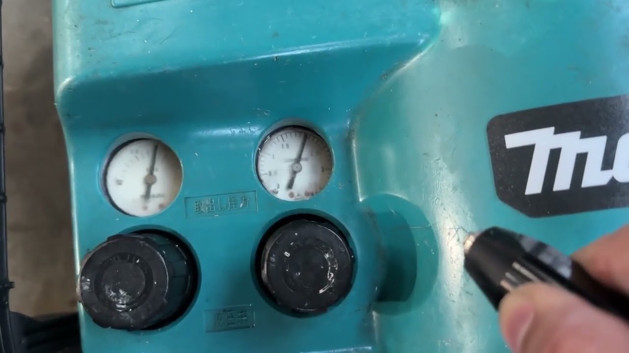 マキタAC４０００エアーコンプレッサー マキタ（makita） 高圧/一般圧 エアーコンプレッサー AC4000 空気圧縮