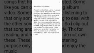 PLEASE READ BEFORE ENTERING THIS CHANNEL!!!!