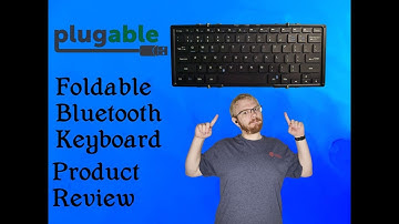 Plugable Foldable Bluetooth Keyboard Review: Portable Typing Powerhouse