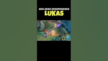 New hero Lukas - Overpowered 💀 #mltalkshow #mlbb #lukas