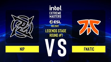 NiP vs. fnatic - Map 1 [Inferno] - IEM Rio Major 2022 - Legends Stage - ROUND #1