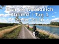 Radreise vom Ruhrgebiet an die  Nordsee - Tag 1 - Ruhrtal / Parkway / Dortmund-Ems-Kanal Radweg