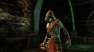 Killer Croc Attacks Scarecrow - Batman: Arkham Asylum