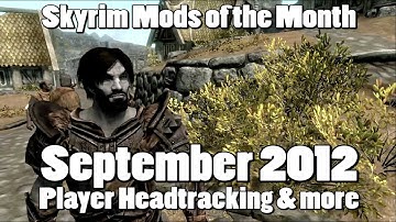 Skyrim Mods of the Month - September 2012: Player Headtracking and more