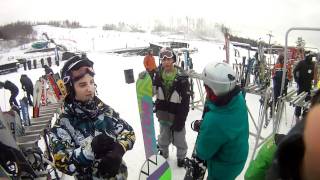 GoPro HD video at Mont Cascade Park