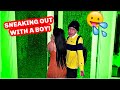 Sneaking Out With a Boy Prank on Mom!