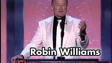 Robin Williams Salutes Mike Nichols at the AFI Lif...
