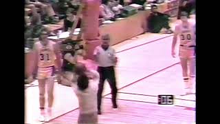 Alan Hardy Dunks then a Fan Shoots His Shot (Pistons-Lakers, 1982)