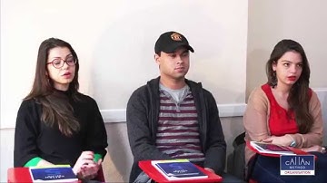 Callan Method Organisation official revision lesson demonstration