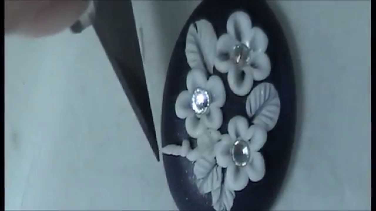 DIY cabochon in pasta polimerica- tutorial for polymer clay cabochon !