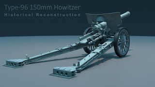 Japanese Type96 150mm Howitzer  Blender Market