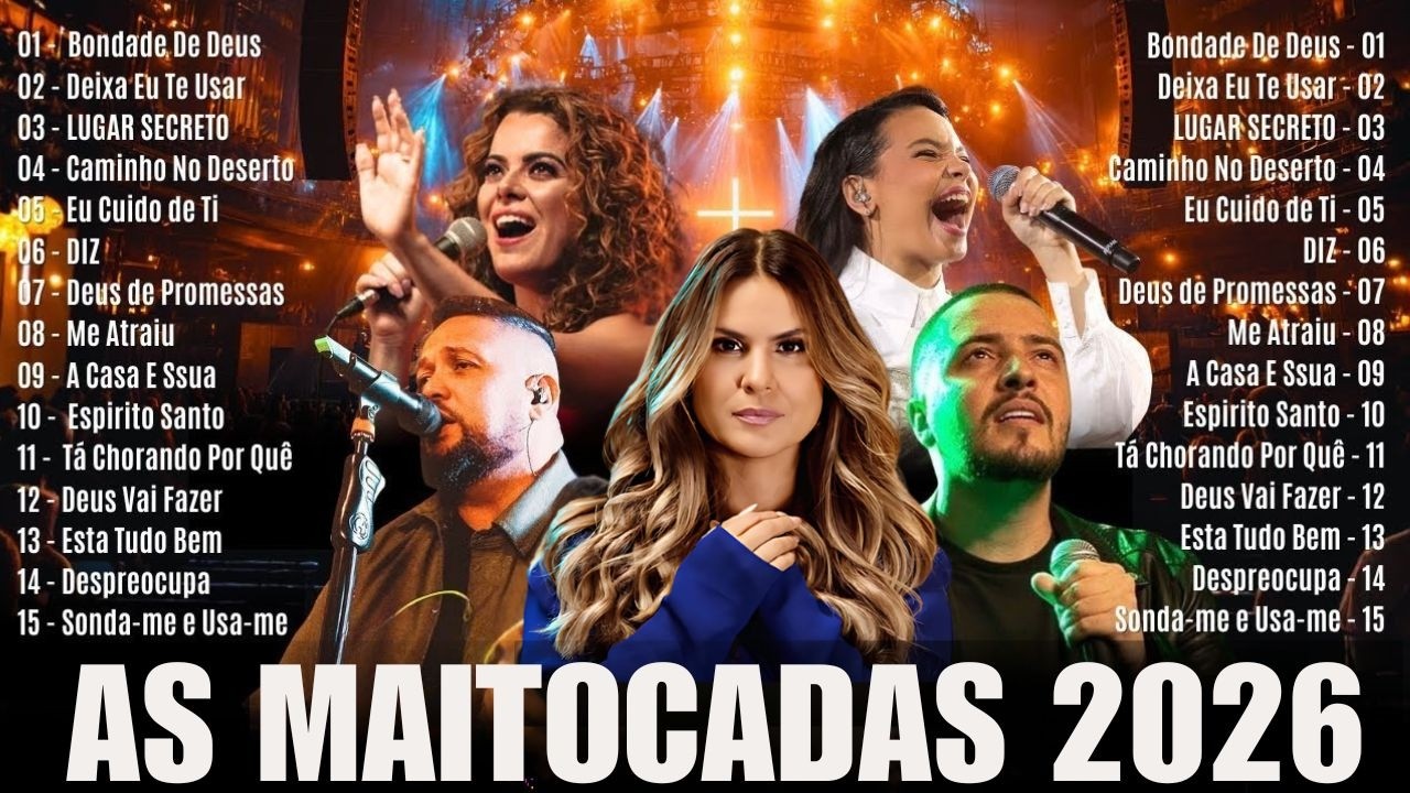 As Mais Tocadas Gospel 2026 | Louvores de Adoração Que Tocam o Coração e Fortalecem a Fé