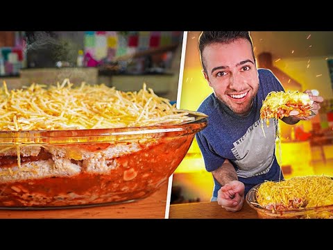 Lasanha de CACHORRO-QUENTE! Receita Simples e Fácil /Rafa\