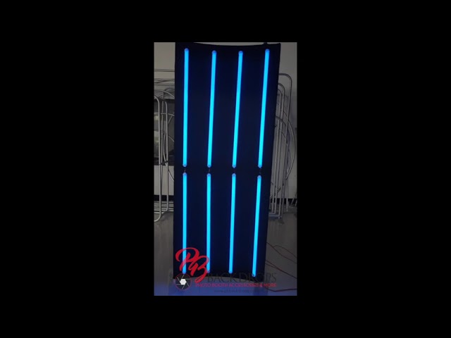 Customizable Led Enclosure for the 360 Photo booth, Photobooth Backdrop