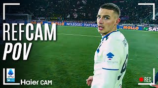 REF CAM POV: Tu esi teisėjas Bolonijoje-Atalantoje | HAIER CAM | Serie A 2025/26