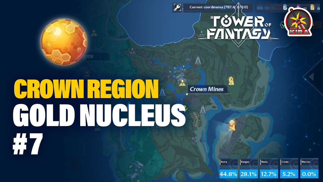 GOLD NUCLEUS #7 | CROWN REGION | TOWER OF FANTASY