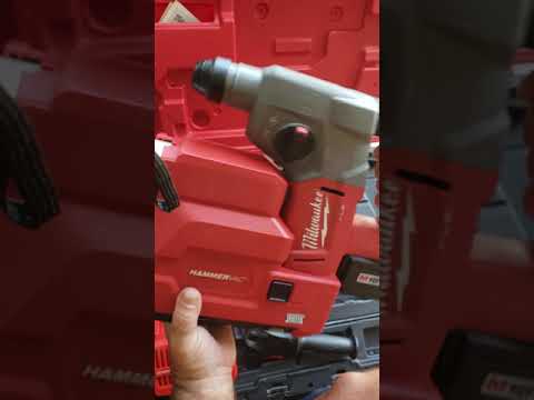 milwaukee hammer drill with vacuum