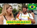 MUST TRY BRAZILIAN STREET FOOD | Local Market Tour ft @Rio4fun