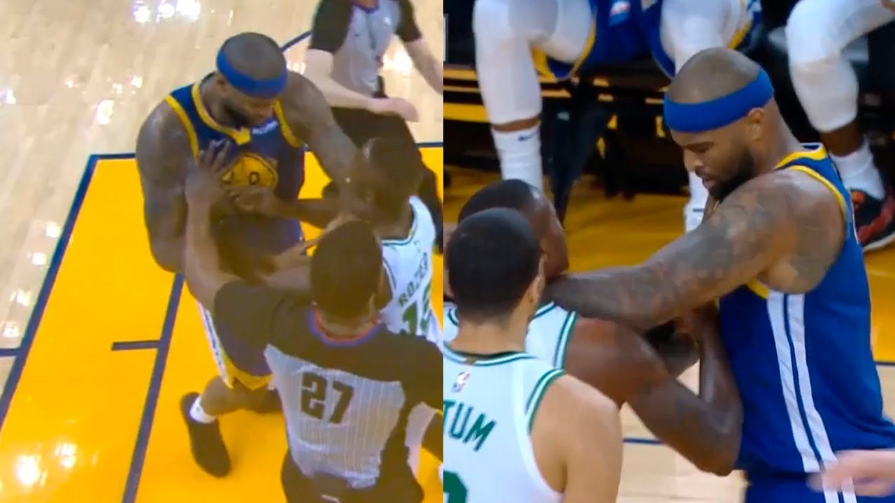 DeMarcus Cousins wanna fight with entire Celtics players &hellip;