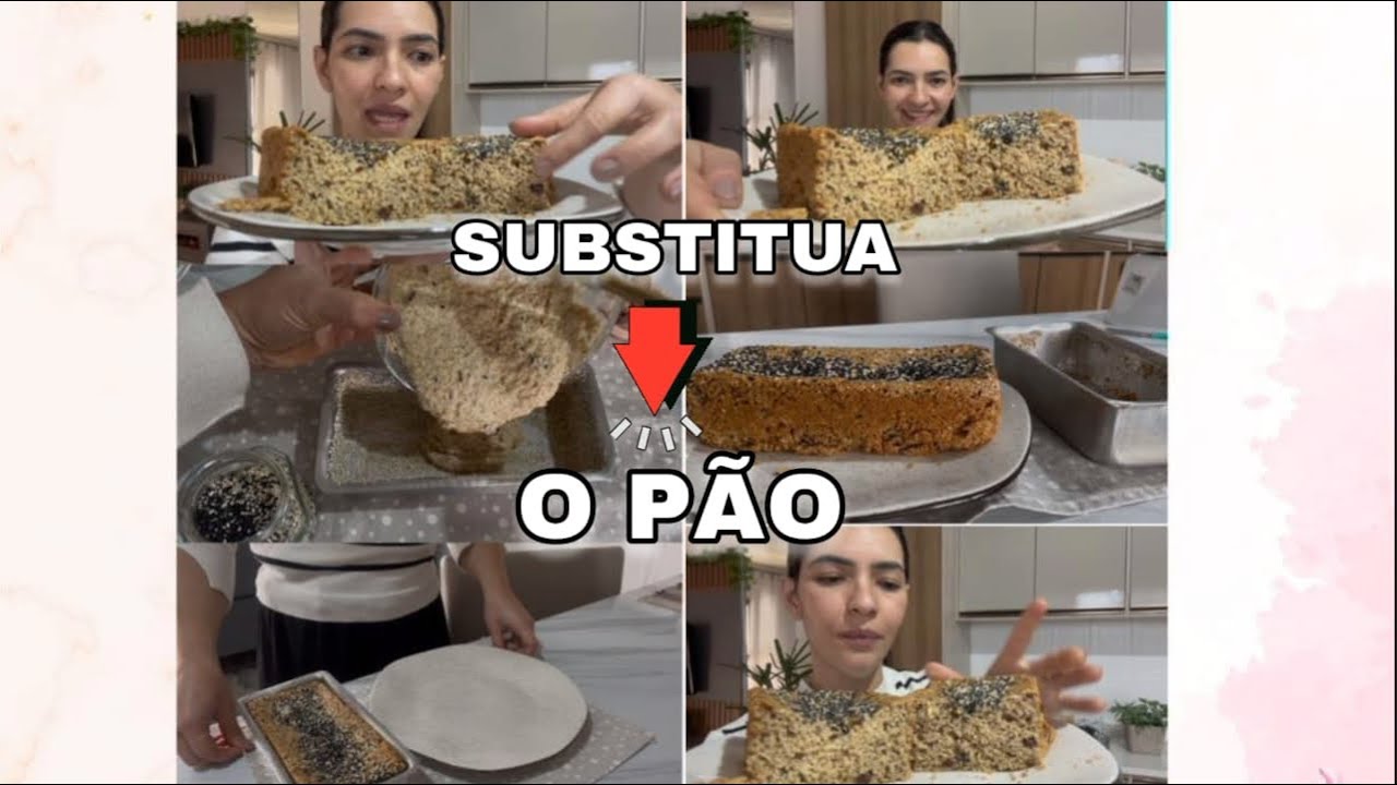 Receita para SUBSTITUIR o PÃO, bem rapidinho