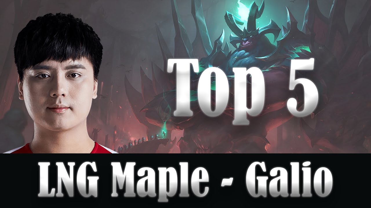 LNG Maple (Galio Mid) Top Plays - LNG Esports vs LGD, LPL 2020 Summer Week 10 Highlights